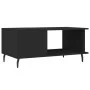 Mesa de centro madera contrachapada negro 90x50x40 cm de vidaXL, Mesas de centro - Ref: Foro24-829501, Precio: 48,16 €, Descu...