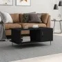Mesa de centro madera contrachapada negro 90x50x40 cm de vidaXL, Mesas de centro - Ref: Foro24-829485, Precio: 48,30 €, Descu...