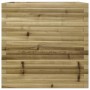 Jardinera de madera de pino impregnada 70x70x68,5 cm
