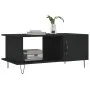 Mesa de centro madera contrachapada negro 90x50x40 cm de vidaXL, Mesas de centro - Ref: Foro24-829485, Precio: 48,30 €, Descu...