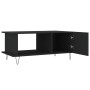 Mesa de centro madera contrachapada negro 90x50x40 cm de vidaXL, Mesas de centro - Ref: Foro24-829485, Precio: 48,55 €, Descu...