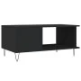 Mesa de centro madera contrachapada negro 90x50x40 cm de vidaXL, Mesas de centro - Ref: Foro24-829485, Precio: 48,30 €, Descu...
