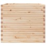 Jardinera de madera maciza de pino 80x80x68,5 cm