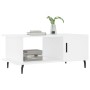 Mesa de centro madera contrachapada blanco 90x50x40 cm de vidaXL, Mesas de centro - Ref: Foro24-829500, Precio: 51,41 €, Desc...