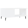Couchtisch aus weißem Sperrholz, 90 x 50 x 40 cm von vidaXL, Couchtisch - Ref: Foro24-829500, Preis: 51,30 €, Rabatt: %