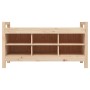 Flurbank aus massivem Kiefernholz, 110 x 40 x 60 cm von vidaXL, Bänke für Hallen und Lager - Ref: Foro24-821789, Preis: 97,30...