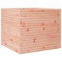 Jardinera madera maciza de abeto Douglas 80x80x68,5 cm