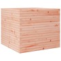 Jardinera madera maciza de abeto Douglas 80x80x68,5 cm