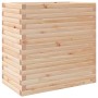 Jardinera madera maciza de pino 70x40x68,5 cm