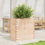 Jardinera madera maciza de pino 70x40x68,5 cm