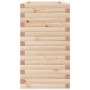 Jardinera madera maciza de pino 70x40x68,5 cm