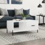 Couchtisch aus Sperrholz glänzend weiß 90x50x40 cm von vidaXL, Couchtisch - Ref: Foro24-829222, Preis: 50,58 €, Rabatt: %