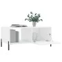 Couchtisch aus Sperrholz glänzend weiß 90x50x40 cm von vidaXL, Couchtisch - Ref: Foro24-829222, Preis: 50,58 €, Rabatt: %