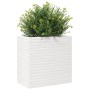 Jardinera madera maciza de pino blanco 70x40x68,5 cm