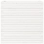 Jardinera madera maciza de pino blanco 70x40x68,5 cm