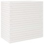 Jardinera madera maciza de pino blanco 70x40x68,5 cm