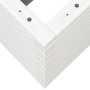 Jardinera madera maciza de pino blanco 70x40x68,5 cm