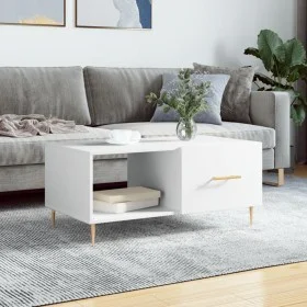 Couchtisch aus weißem Sperrholz, 90 x 50 x 40 cm von vidaXL, Couchtisch - Ref: Foro24-829196, Preis: 47,35 €, Rabatt: %