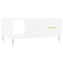Couchtisch aus weißem Sperrholz, 90 x 50 x 40 cm von vidaXL, Couchtisch - Ref: Foro24-829196, Preis: 47,93 €, Rabatt: %