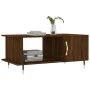 Mesa de centro madera contrachapada roble marrón 90x50x40 cm de vidaXL, Mesas de centro - Ref: Foro24-829475, Precio: 46,90 €...