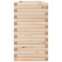 Jardinera madera maciza de pino 90x40x68,5 cm