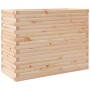 Jardinera madera maciza de pino 90x40x68,5 cm