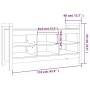 Flurbank aus massivem Kiefernholz, 110 x 40 x 60 cm von vidaXL, Bänke für Hallen und Lager - Ref: Foro24-821789, Preis: 97,30...