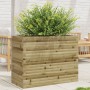 Jardinera madera de pino impregnada 90x40x68,5 cm