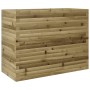Jardinera madera de pino impregnada 90x40x68,5 cm