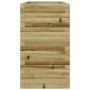 Jardinera madera de pino impregnada 90x40x68,5 cm