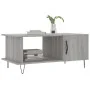 Mesa de centro madera contrachapada gris Sonoma 90x50x40 cm de vidaXL, Mesas de centro - Ref: Foro24-829490, Precio: 61,23 €,...