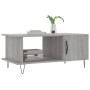 Sonoma gray plywood coffee table 90x50x40 cm by vidaXL, Coffee table - Ref: Foro24-829490, Price: 61,94 €, Discount: %