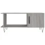 Mesa de centro madera contrachapada gris Sonoma 90x50x40 cm de vidaXL, Mesas de centro - Ref: Foro24-829490, Precio: 61,23 €,...
