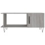 Sonoma gray plywood coffee table 90x50x40 cm by vidaXL, Coffee table - Ref: Foro24-829490, Price: 61,94 €, Discount: %