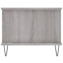 Mesa de centro madera contrachapada gris Sonoma 90x50x40 cm de vidaXL, Mesas de centro - Ref: Foro24-829490, Precio: 63,78 €,...