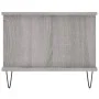 Mesa de centro madera contrachapada gris Sonoma 90x50x40 cm de vidaXL, Mesas de centro - Ref: Foro24-829490, Precio: 61,23 €,...