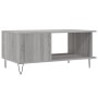 Sonoma gray plywood coffee table 90x50x40 cm by vidaXL, Coffee table - Ref: Foro24-829490, Price: 61,94 €, Discount: %