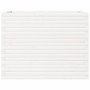 Jardinera madera maciza de pino blanco 90x60x68,5 cm