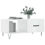 Couchtisch aus glänzend weißem Sperrholz, 90 x 50 x 40 cm von vidaXL, Couchtisch - Ref: Foro24-829206, Preis: 49,46 €, Rabatt: %