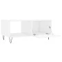 Couchtisch aus glänzend weißem Sperrholz, 90 x 50 x 40 cm von vidaXL, Couchtisch - Ref: Foro24-829206, Preis: 49,46 €, Rabatt: %