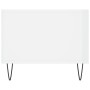 Mesa de centro madera contrachapada blanco brillo 90x50x40 cm de vidaXL, Mesas de centro - Ref: Foro24-829206, Precio: 49,88 ...
