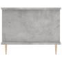 Plywood gray concrete coffee table 90x50x40 cm by vidaXL, Coffee table - Ref: Foro24-829480, Price: 46,27 €, Discount: %