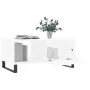 Mesa de centro madera contrachapada blanco 90x50x40 cm de vidaXL, Mesas de centro - Ref: Foro24-829236, Precio: 64,30 €, Desc...