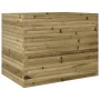 Jardinera madera de pino impregnada 90x60x68,5 cm