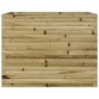 Jardinera madera de pino impregnada 90x60x68,5 cm