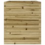 Jardinera madera de pino impregnada 90x60x68,5 cm