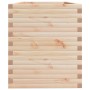 Jardinera madera maciza de pino 110x60x68,5 cm