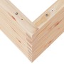 Jardinera madera maciza de pino 110x60x68,5 cm