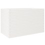 Jardinera madera maciza de pino blanco 110x60x68,5 cm