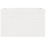 Jardinera madera maciza de pino blanco 110x60x68,5 cm